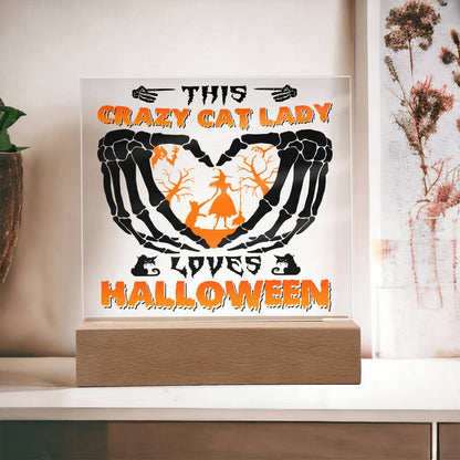 Crazy Cat Lady-Acrylic Square