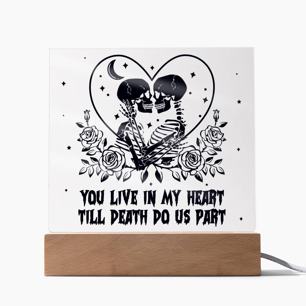 Halloween-My Heart-Acrylic Square