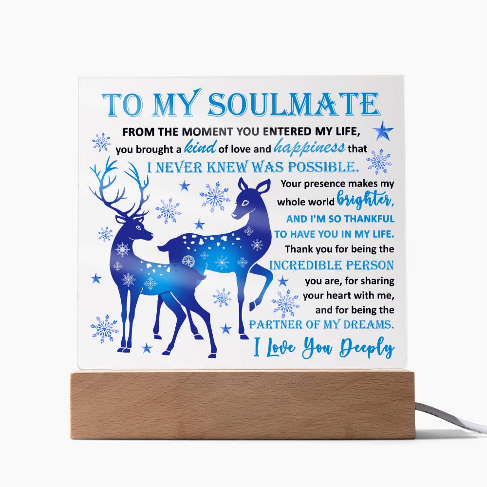 Soulmate-Partner Of Dreams-Acrylic Square