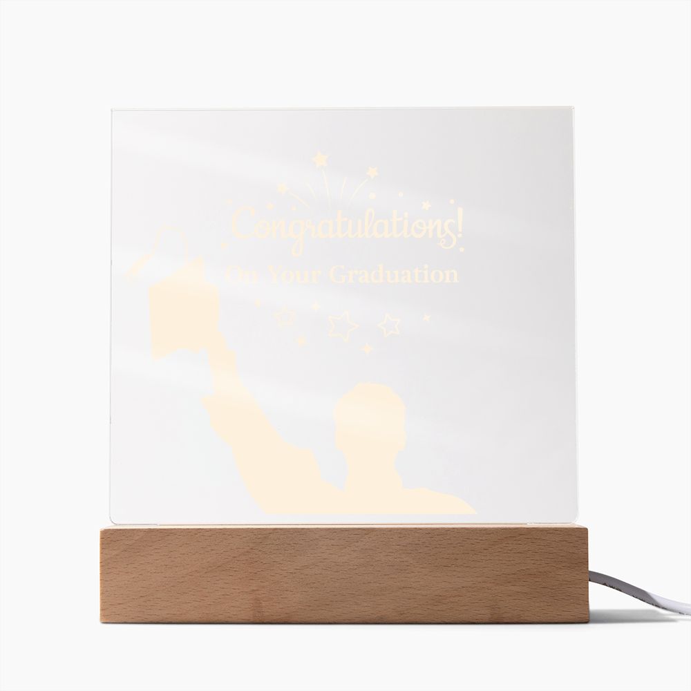 Congratulations On Your Graduation acrylic square