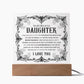 Daughter-Biggest Blessing-Acrylic Square