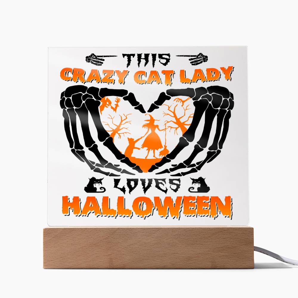 Crazy Cat Lady-Acrylic Square