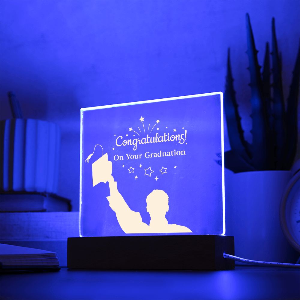 Congratulations On Your Graduation acrylic square