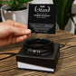 To My Man - Promise Necklace Love You Forever Bracelet