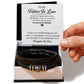 Father In Law - Raising The Man Love You Forever Bracelet
