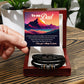 Father and Mountains Love You Forever Bracelet