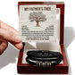 Father_s Tree Love You Forever Bracelet