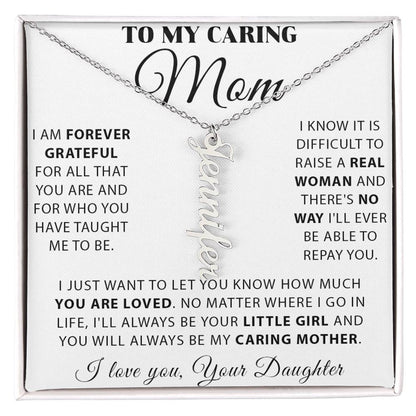To My Caring Mom