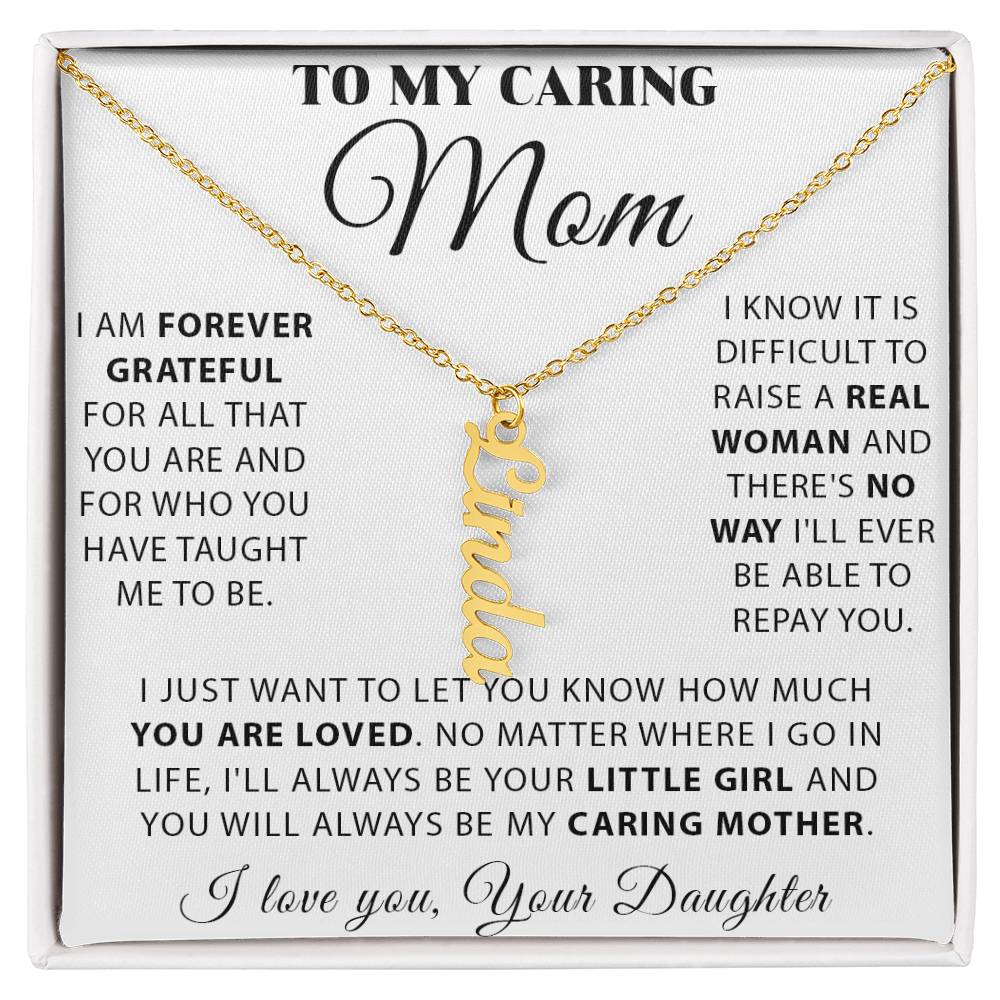To My Caring Mom
