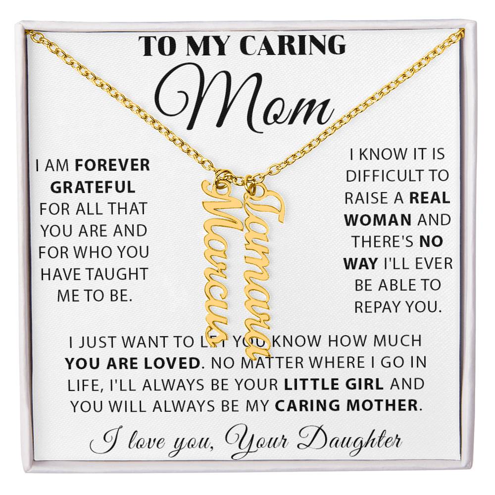 To My Caring Mom
