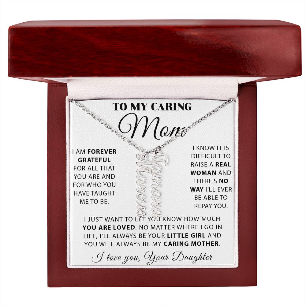 To My Caring Mom