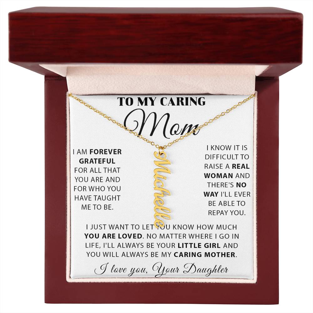 To My Caring Mom