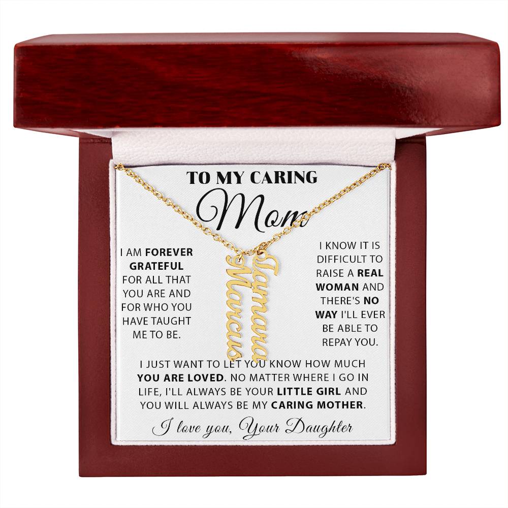 To My Caring Mom