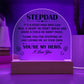 Stepdad Acrylic Dome