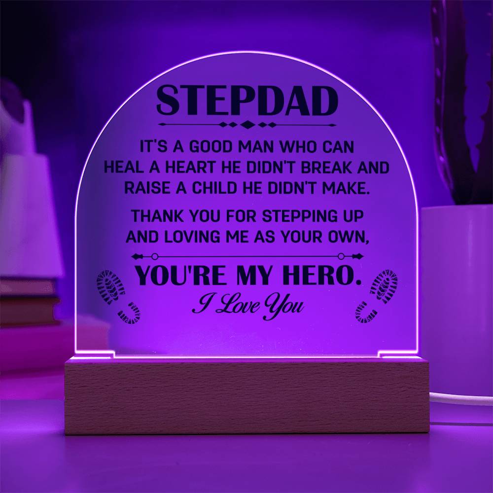 Stepdad Acrylic Dome