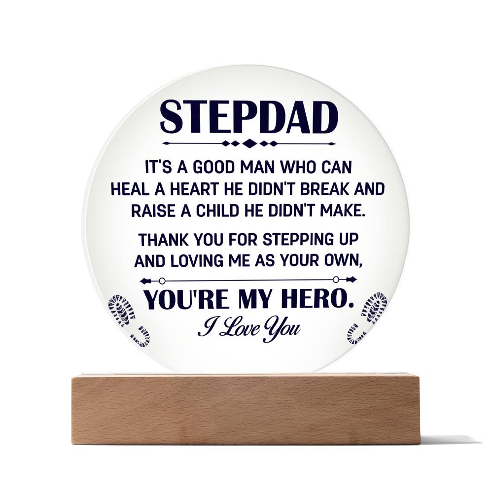 Stepdad Acrylic Circle