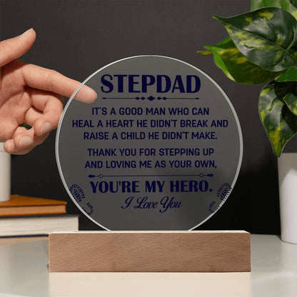 Stepdad Acrylic Circle