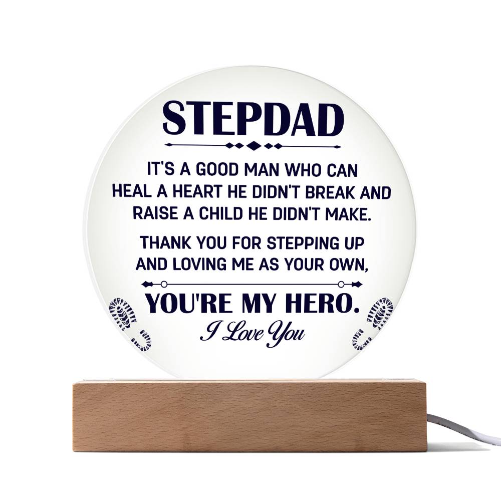 Stepdad Acrylic Circle