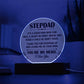 Stepdad Acrylic Circle
