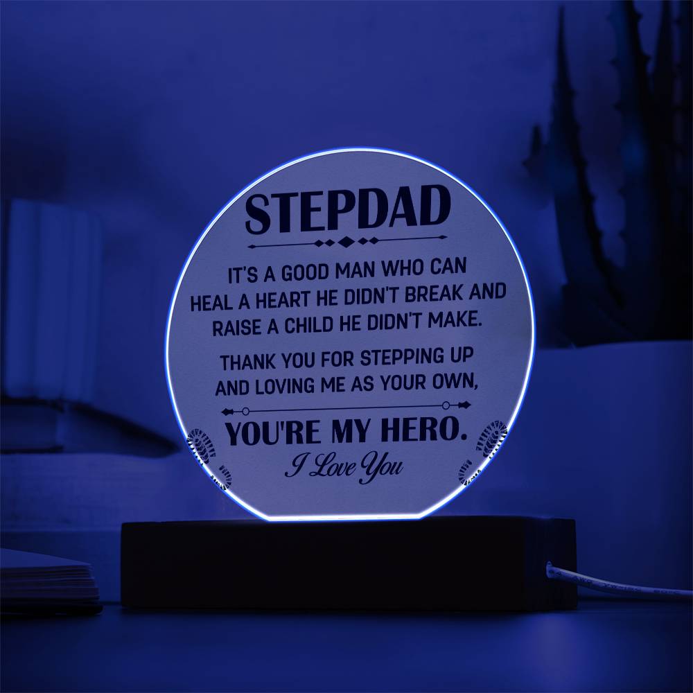 Stepdad Acrylic Circle