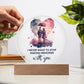 Memories With You Acrylic Circle