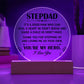 Stepdad Acrylic Circle