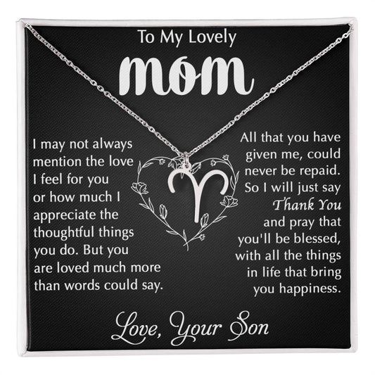 My Lovely Mom - I Appreciate The Thoughtful Things You Do