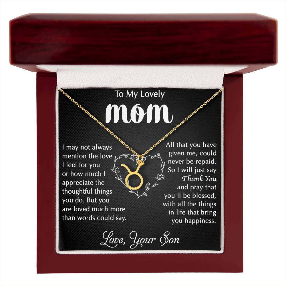 My Lovely Mom - I Appreciate The Thoughtful Things You Do
