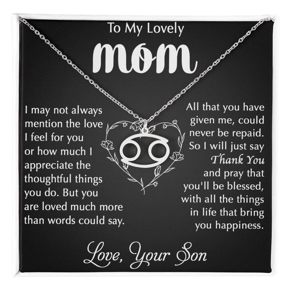 My Lovely Mom - I Appreciate The Thoughtful Things You Do
