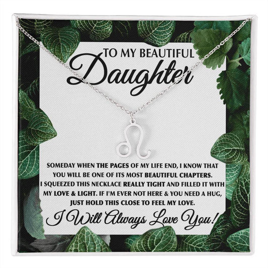To My Beautiful Daughter-Leaf