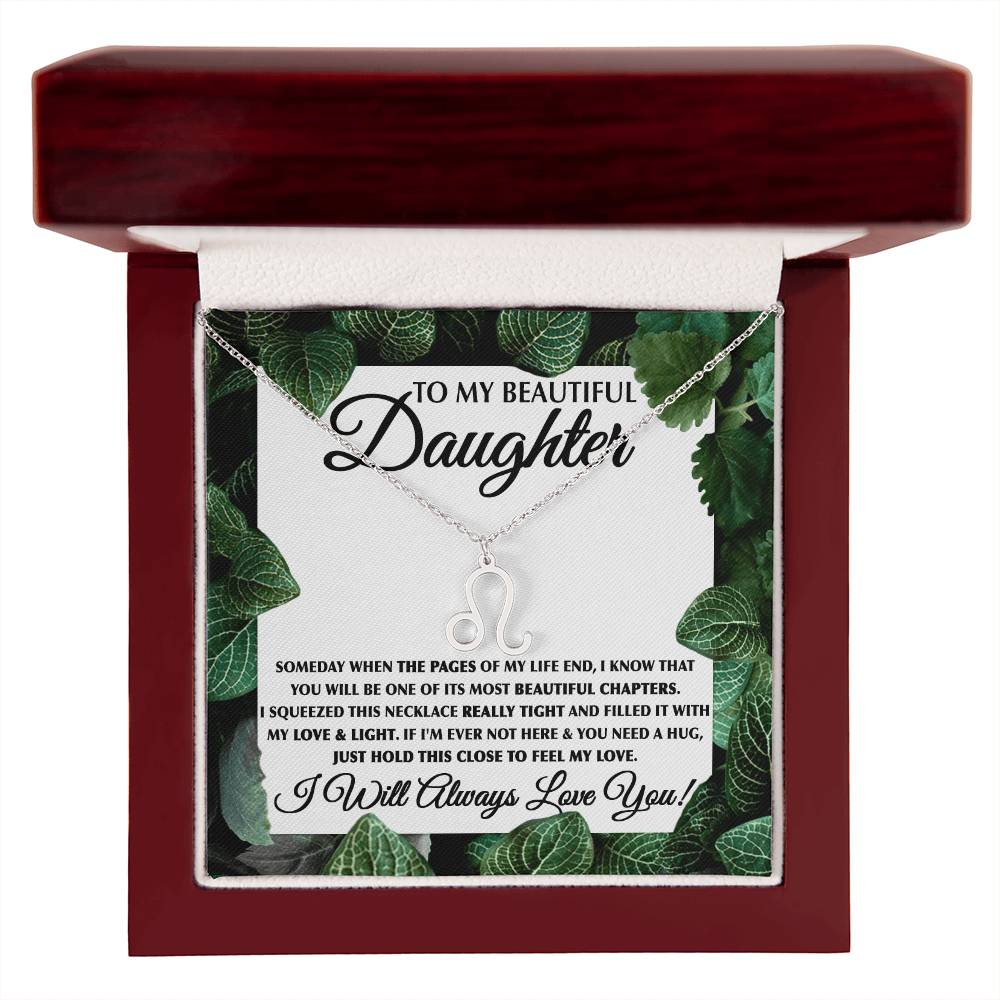 To My Beautiful Daughter-Leaf
