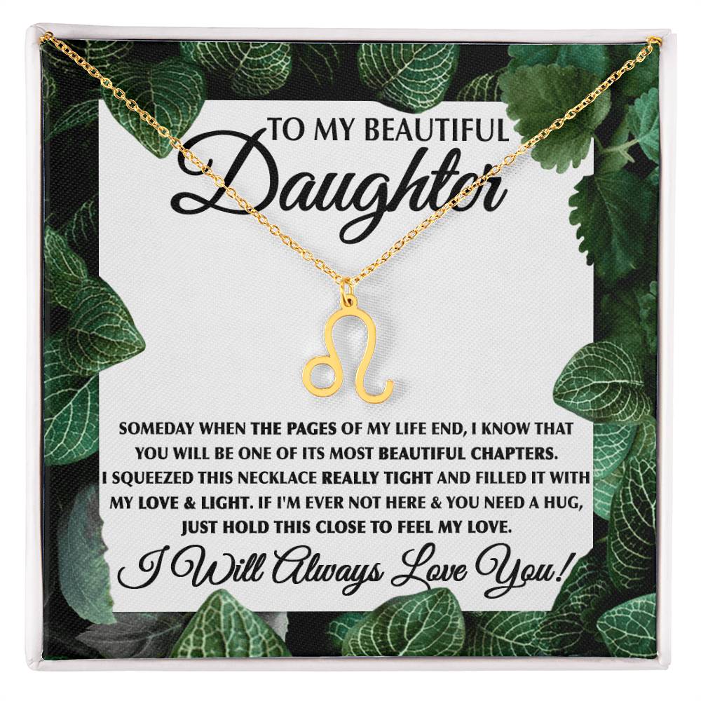 To My Beautiful Daughter-Leaf