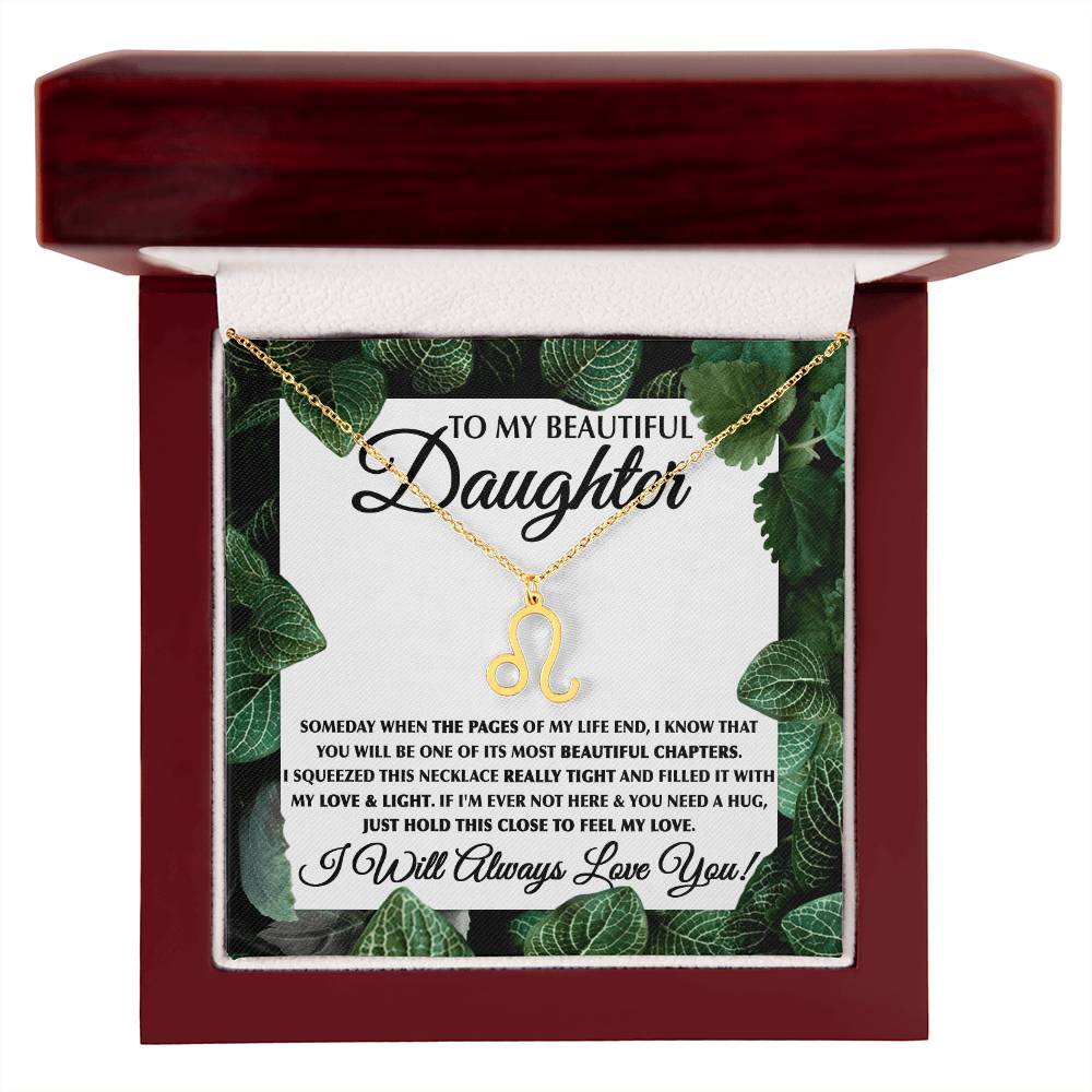 To My Beautiful Daughter-Leaf
