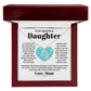 To My Beautiful Daughter