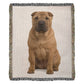 Shar-Pei Dog Lover's Blanket – Unique Woven Throw