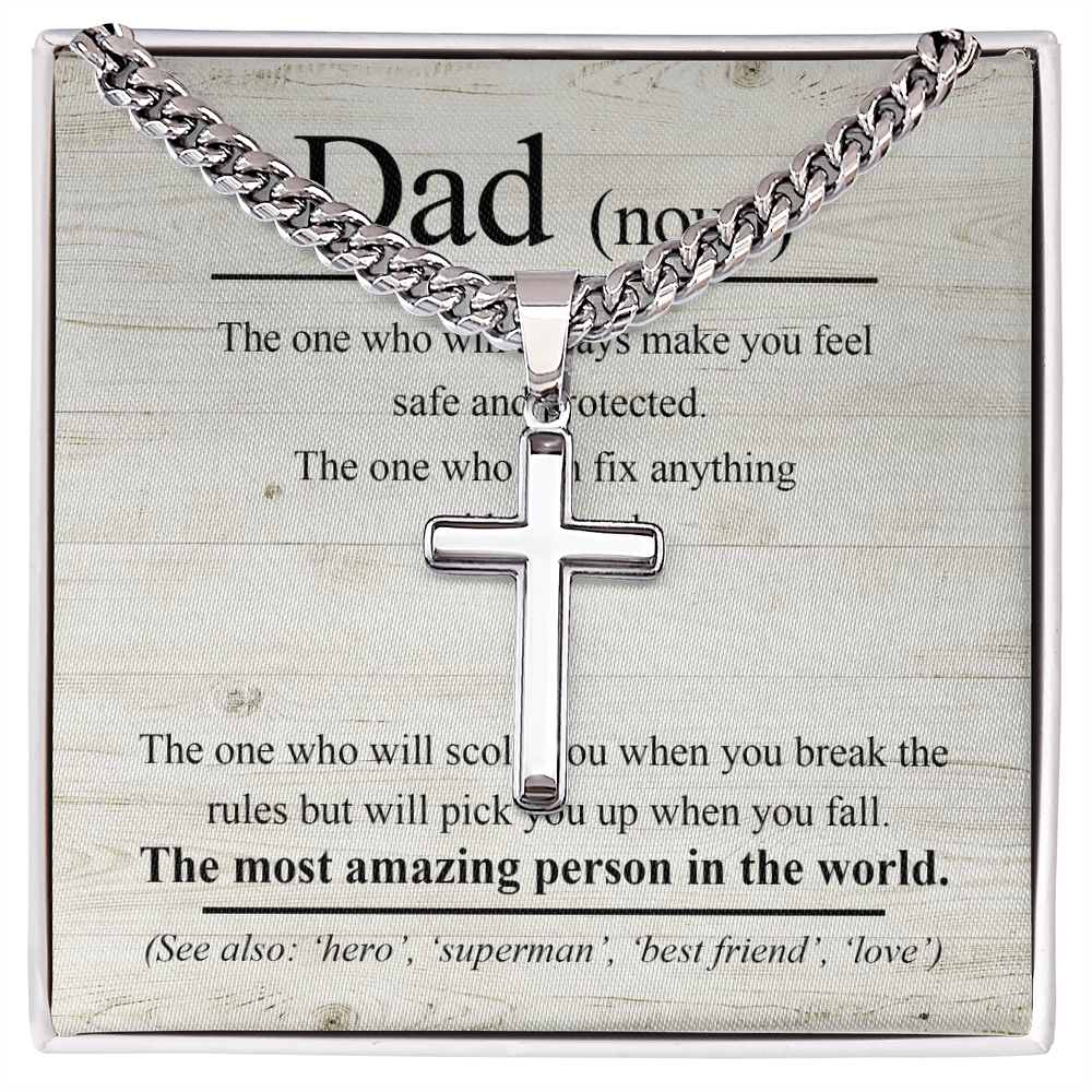 Dad, the most amazing person in the world