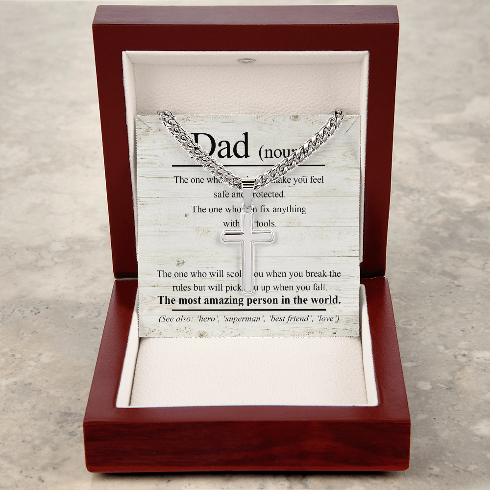 Dad, the most amazing person in the world