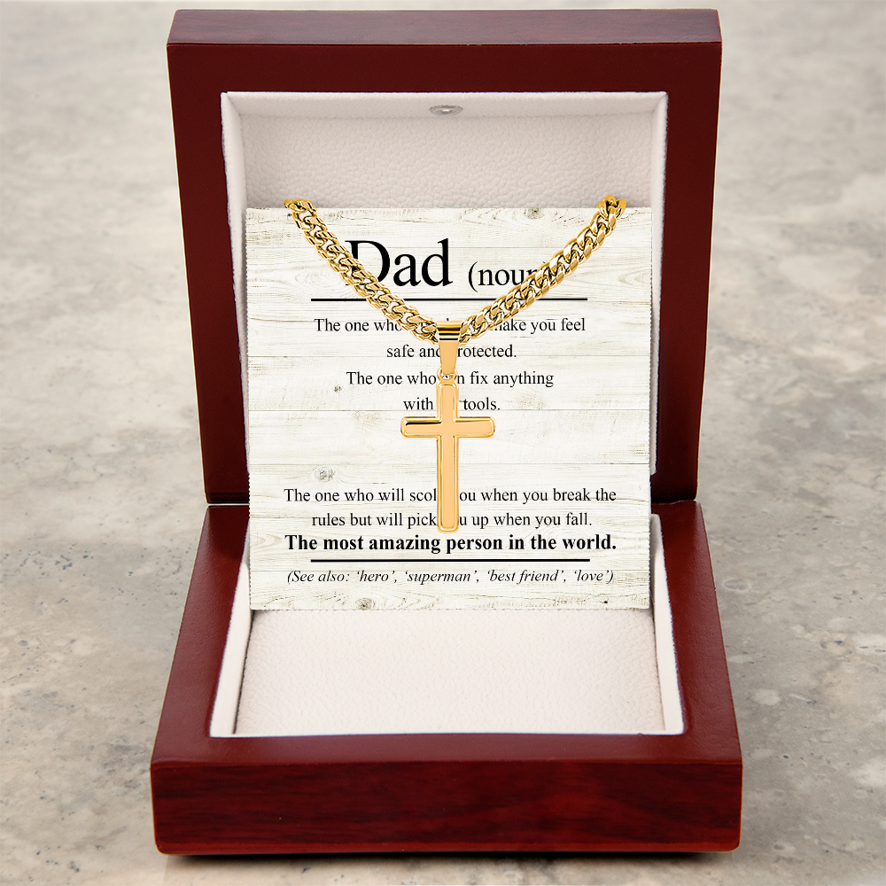 Dad, the most amazing person in the world
