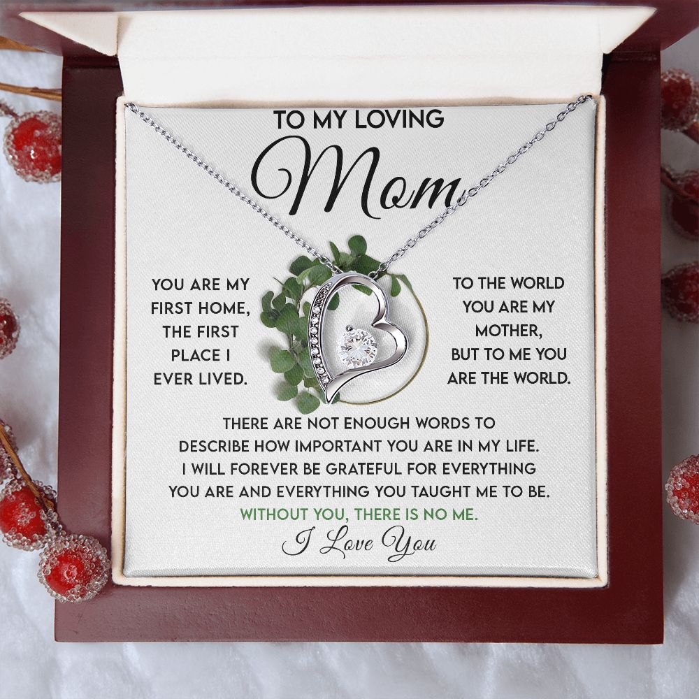 forever love| to my loving mom| you are my first home