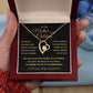 Forever love necklace| to the mother of my children
