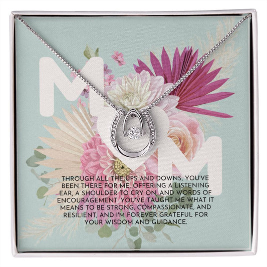 Mom, forever grateful