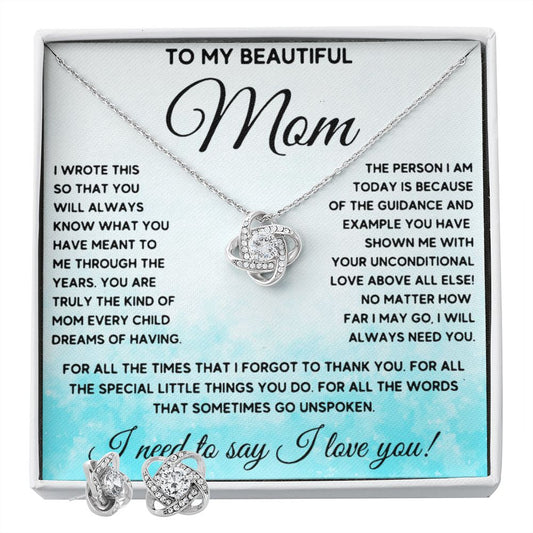 To My Beautiful Mom