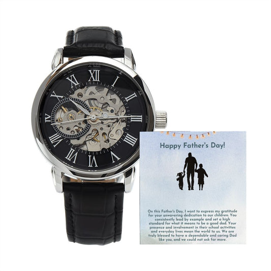 open work watch| father's day