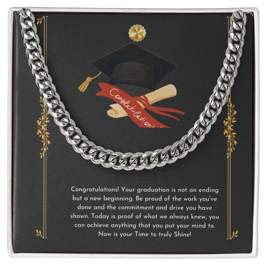 graduation, cuban link