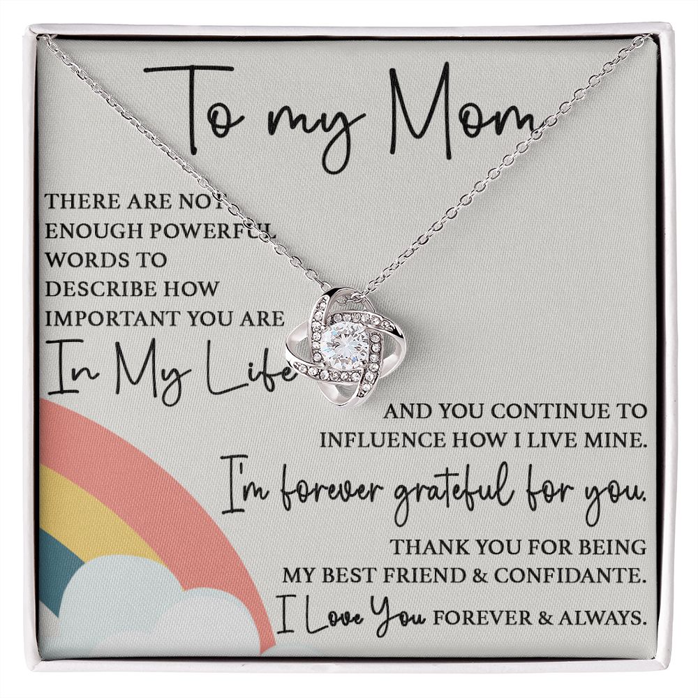 To My Mom - forever grateful