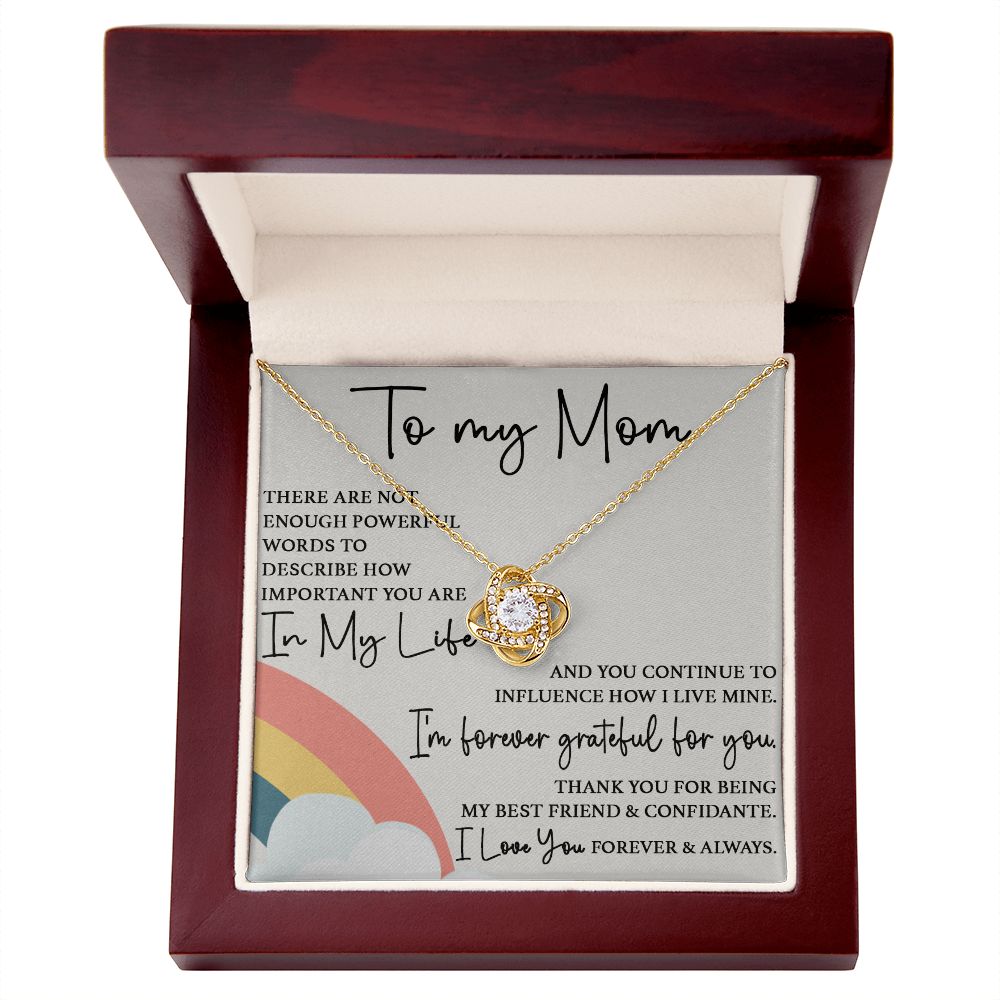 To My Mom - forever grateful