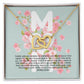 Blue and Pink Floral Spring Mother's Day Card (1000 × 1000 px) (1) interlocking hear necklace