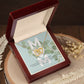 mom, you have not only a careful listener interlocking hear necklace
