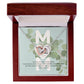 mom, you have not only a careful listener interlocking hear necklace