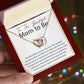 You will make a Wonderful Mom interlocking hear necklace